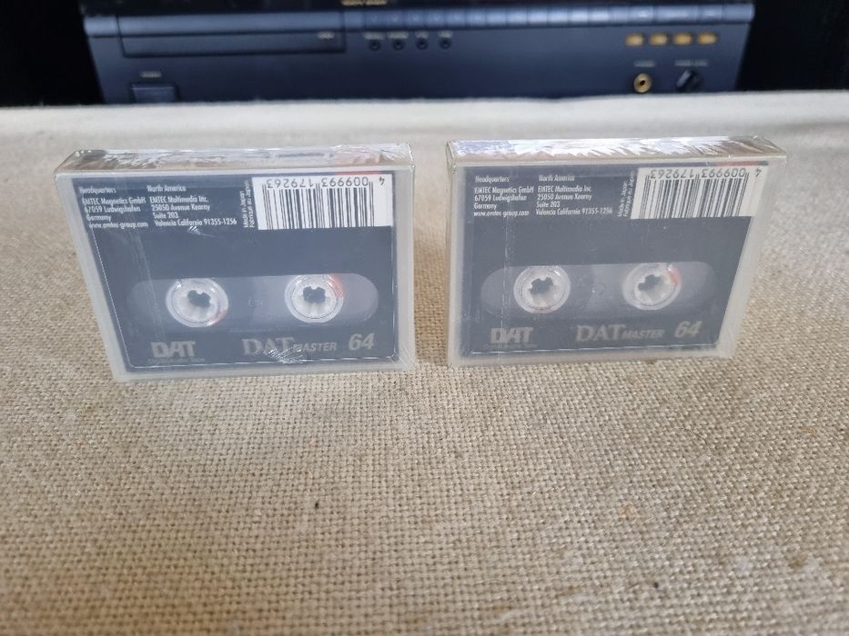Pachet 2 buc Casete Audio DAT Emtec (Basf). Noi, sigilate.