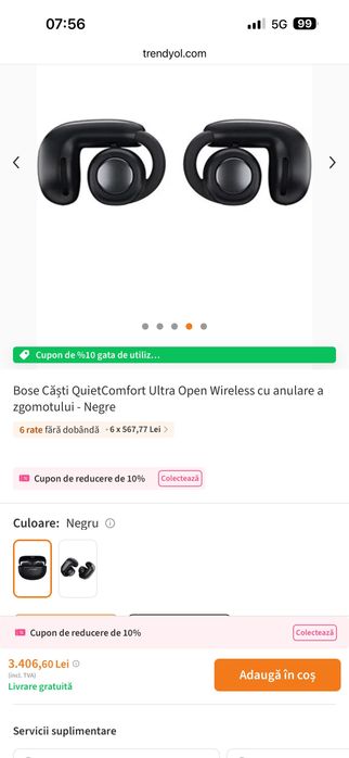 casti bose pentru urechii