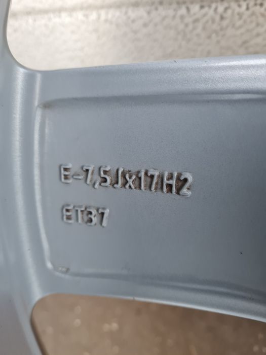 Оригинални джанти за АУДИ AUDI VW SEAT SKODA R17 5x112 ET37 7.5J