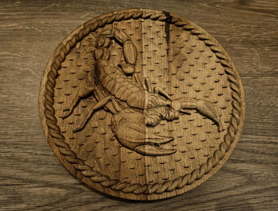 Дърворезба: Зодиакален знак