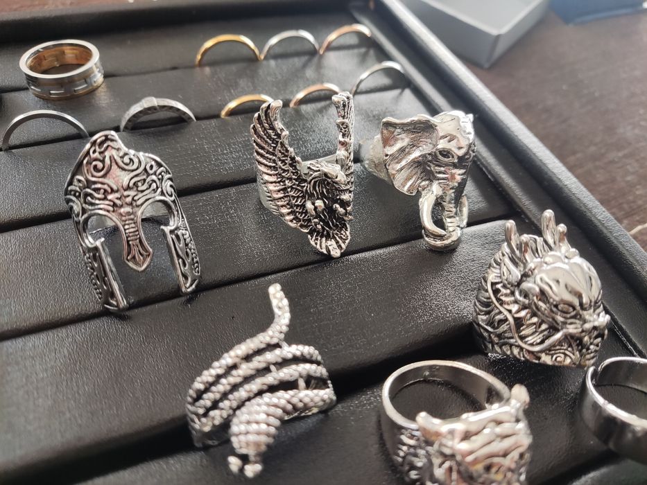 Стоманени пръстени, всякакви видове и размери