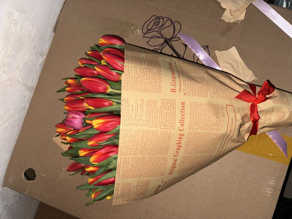 Тюльпаны для Алматы