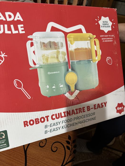 Уред за готвене на бебешка храна на пара- робот Babadulle B-Easy
