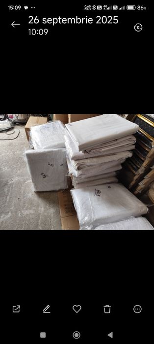 Prelată NOUĂ cauciucată groasă diferită dimensiuni