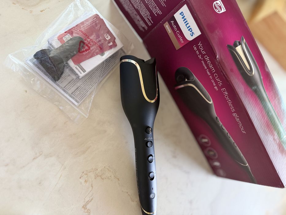 Philips Auto Curler 8000 | Автоматична маша за къдрици | Като нова