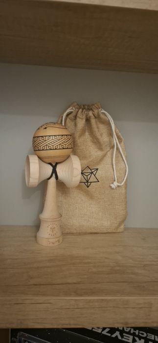 Kendama Israel Takuya Champ Mod - Beech, RHINO CLEAR