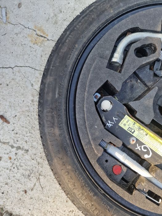 Roata rezerva slim Vw 5x112 Continental pe 18