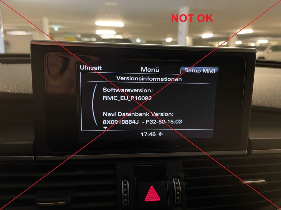 Apple Carplay Android Auto MMI MIB2 Audi A6 C7 A7 facelift (2015–2018)