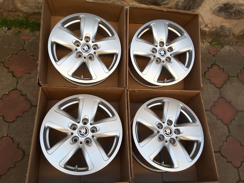 jante aliaj 16; 5x112; Skoda Superb,Octavia 2, Octavia 3, Octavia 4, Karoq