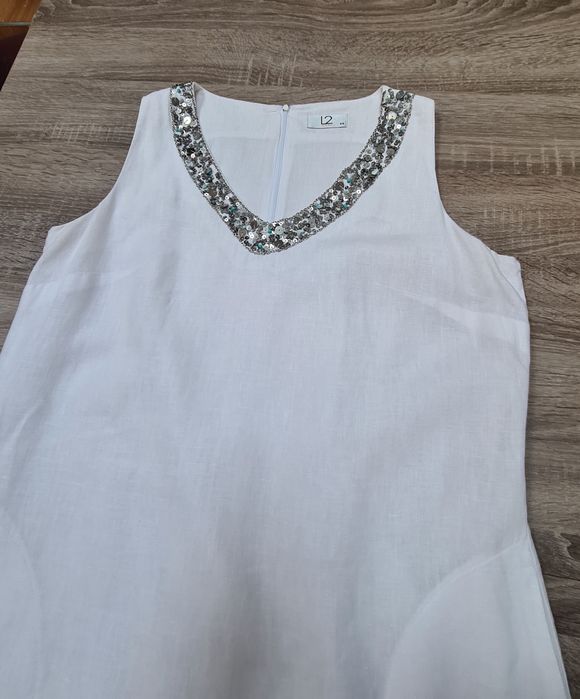 Rochie albă vară 44