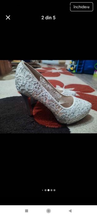 Pantofi dama eleganti cu toc