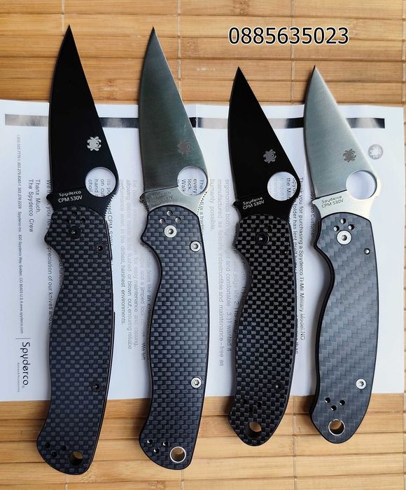 Spyderco Paramilitary 2 CARBON / Paramilitary 2 CARBON