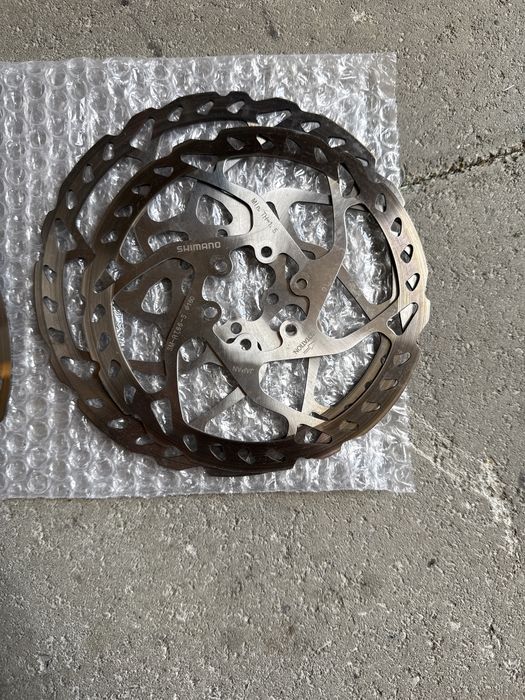 discuri frână Shimano XT , slx și Magura – aproape noi (≈100 km) 160, 180, 203