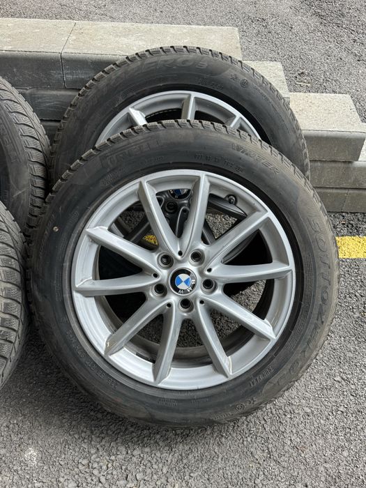 Оригинални алуминиеви джанти  17”за BMW X1, F48, със зимни гуми