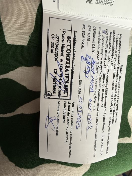 Lanț aur 14K (585) – 2,85 g – 40 cm – certificat + dovadă cumpărare