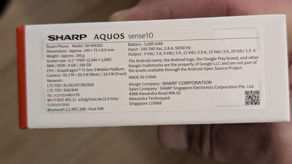 Sharp Aquos Sense 10