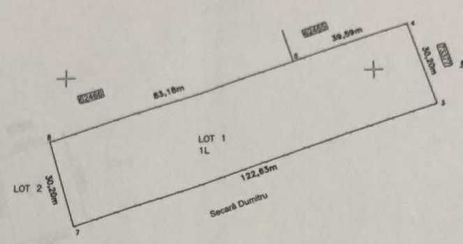 Teren superb - Oaza de liniste - Pietraria Iasi- Intravilan 3700mp - Zona rezidentiala