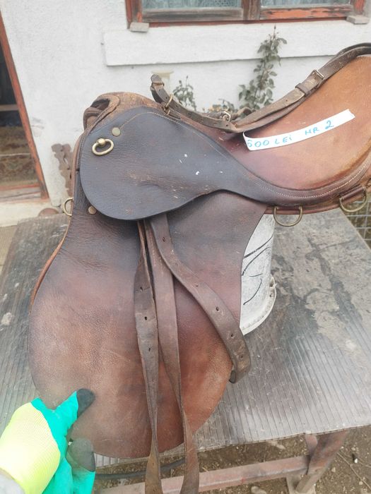 Șa piele naturala echitație călărie