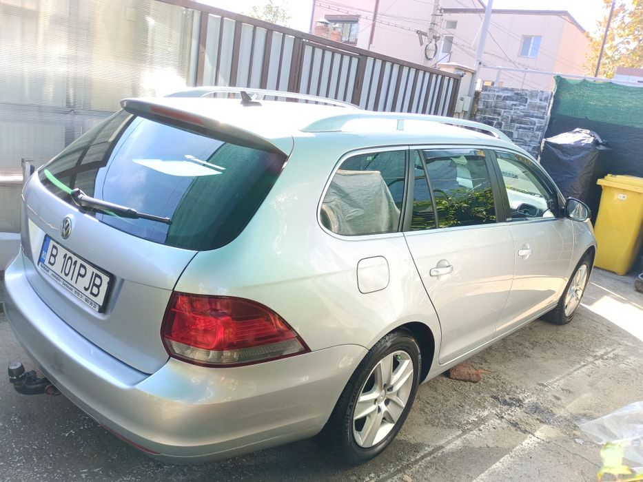 Volkswagen golf 6 combi argintiu 2012 model DPF Style de lux 1.6 TDI