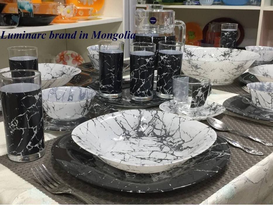 Luminarc orginal в наборе 46 предметов на 6 персон