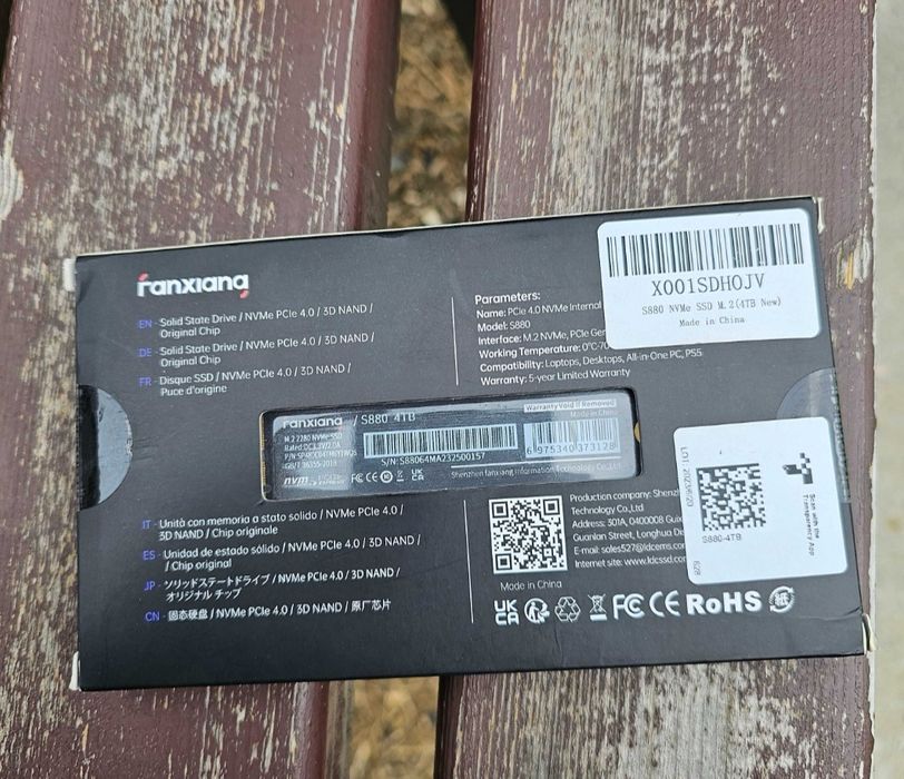 SSD 4TB PlayStation 5 + Kit 64 Gb Ram Crucial  2x32