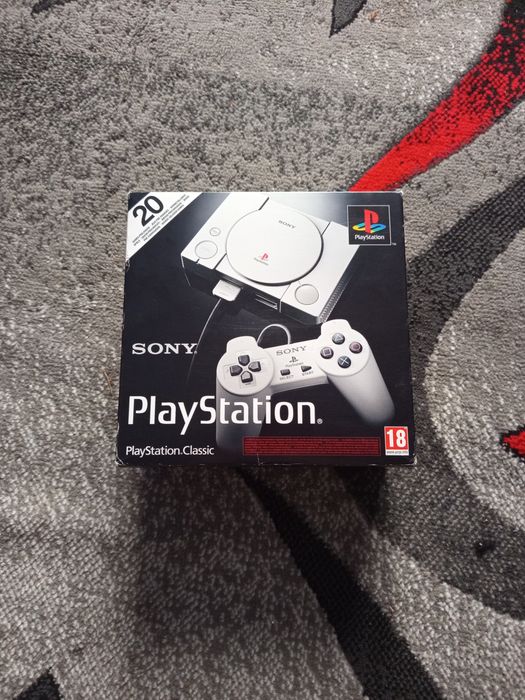 Consola PlayStation 1 (PS clasic). Impecabilă ,FULL BOX (de colecție)