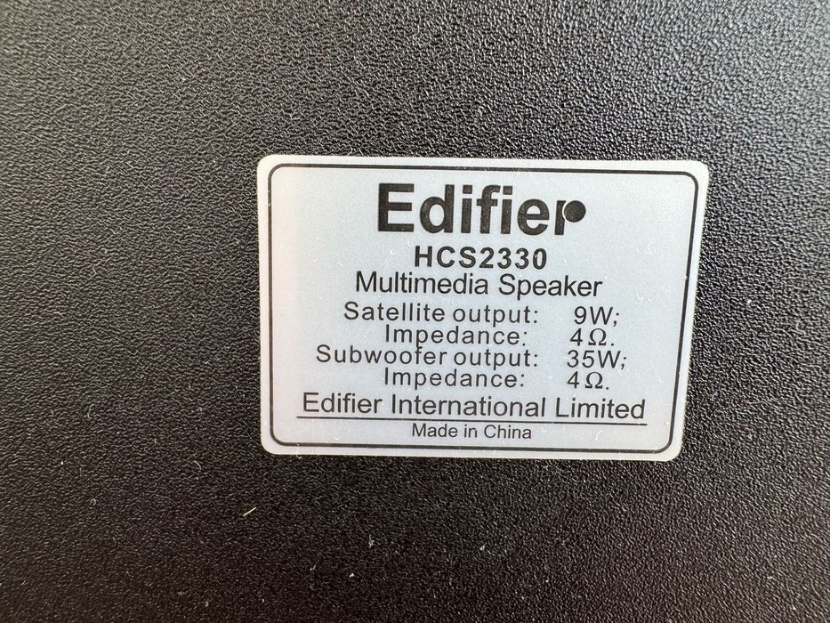 Акустические системы Edifer HCS2330 калонка
