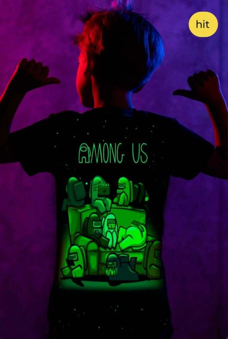 Детские светящиеся футболки