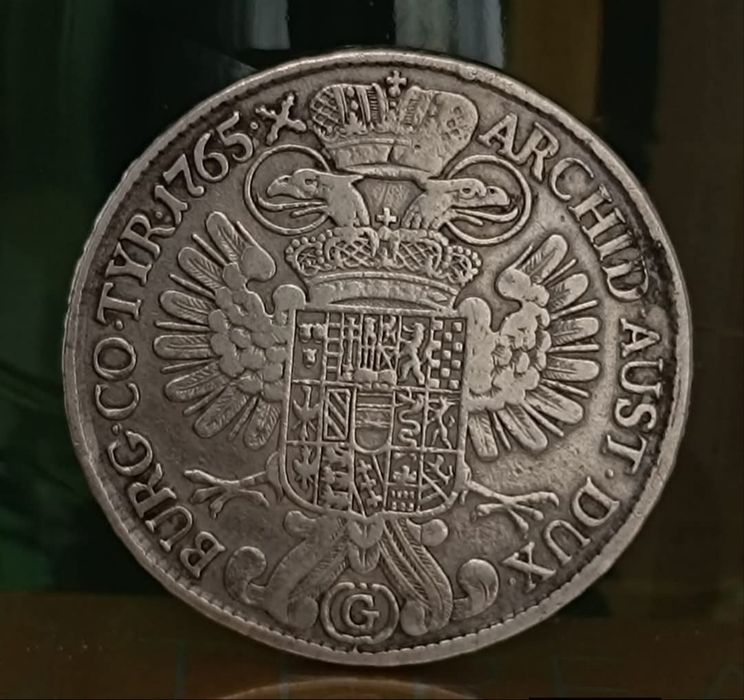 Taler Maria Therezia 1765 "G"Imperiului Habsburgic.
