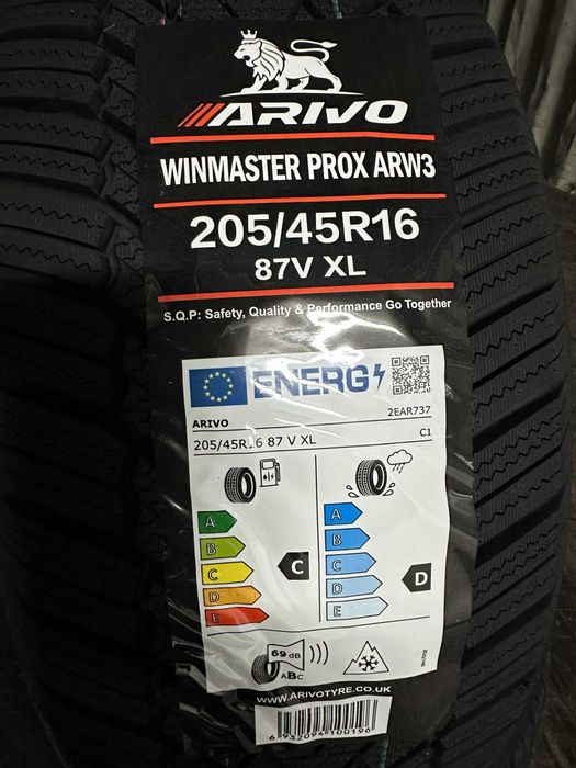 Нови зимни гуми ARIVO Winmaster ProX ARW 3 205/45R16 87V XL НОВ DOT
