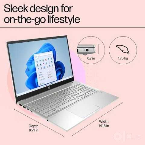 HP Pavilion 15.6" FHD (1920x1080) IPS AMD® Ryzen™ 5-7530U 8GB 512GB US