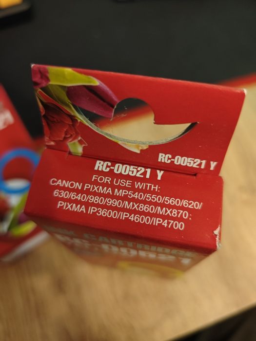 Продам картриджи для принтера Canon CLI-521
