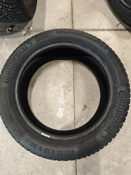 Продавам  всесезонни гуми CONTINENTAL ALLSEASON CONTACT 2  215/55 R18