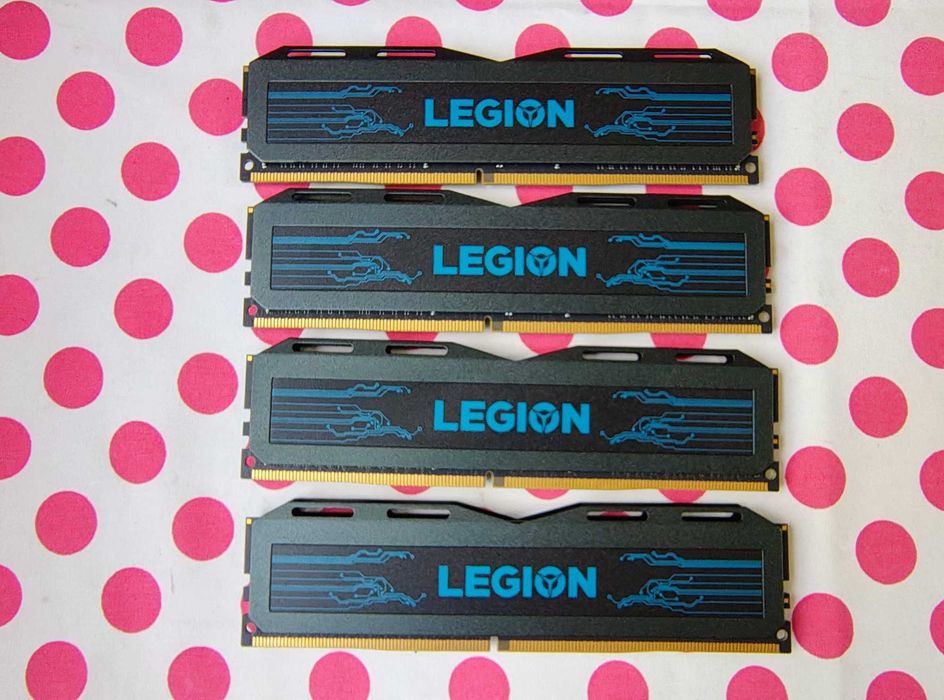 Kit Memorie Ram Lenovo Legion 64 GB (4x16) DDR4 3200MHz.