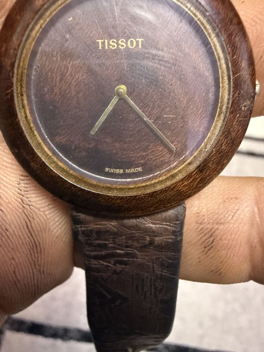 Tissot woodwatch genuine swiss made impecabil