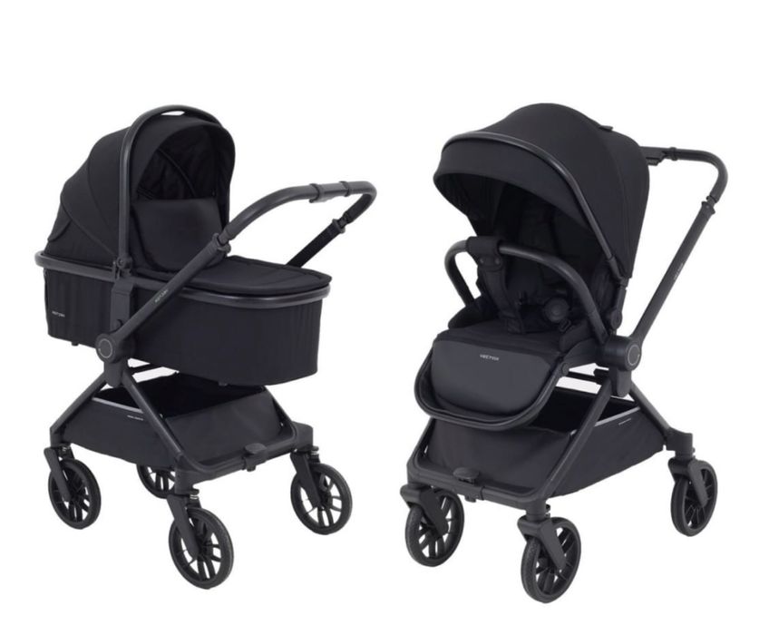 Коляска 2 в 1 с перекидной ручкой Rant Vector