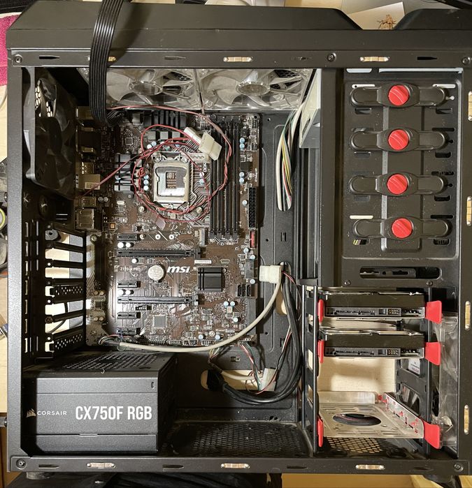 корпус, кулер башенный под LGA1151