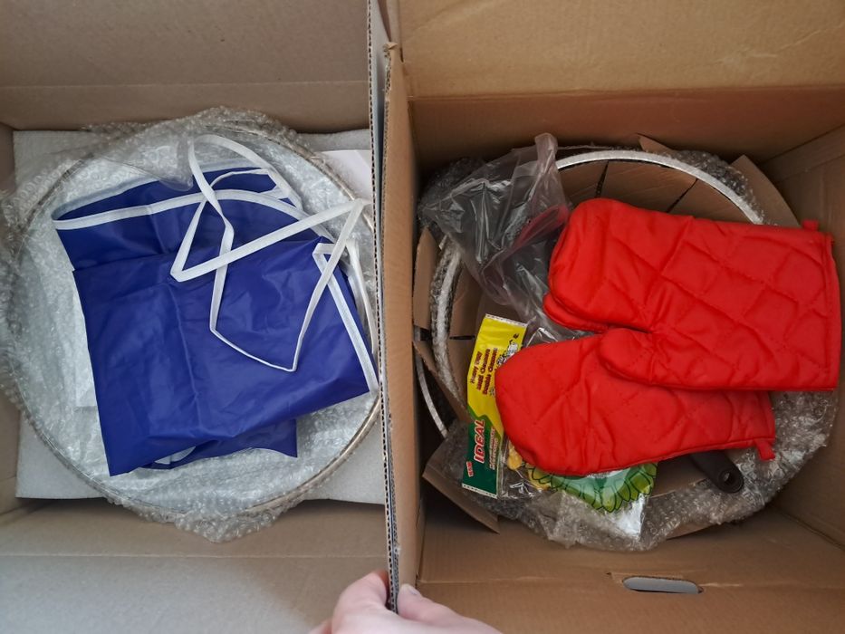 Bagema va Qozon naborlari. Sifatli va chiroyli ko'rinishga ega.