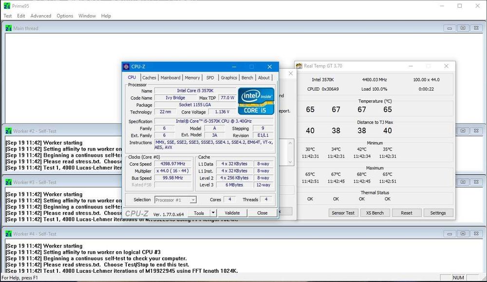 Vand Kit i5-3570K + ASRock Z77 Pro3, cooler inclus + 16GB (2x8GB) DDR3