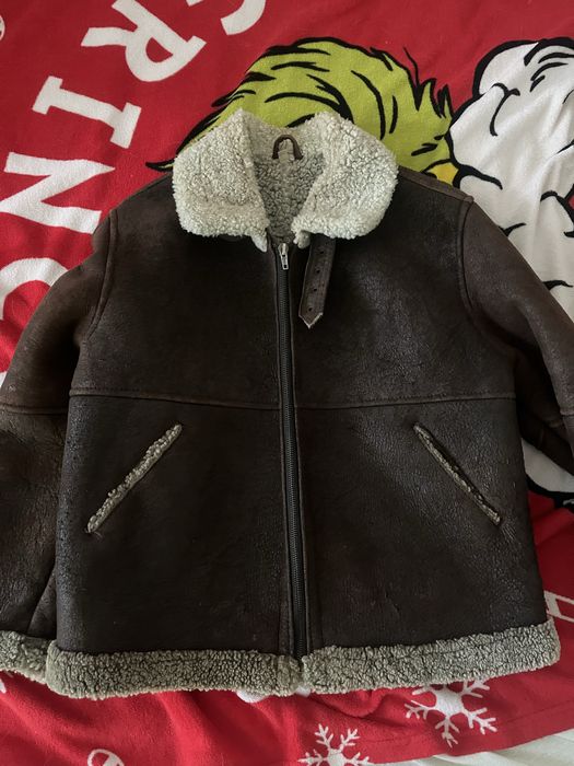 Зимно кожено момчешко яке