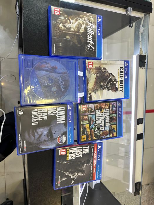 Игры на плейстейшен 4 все за 22к отдам
