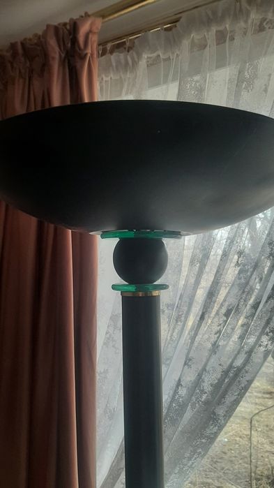 Светильник напольный  черный