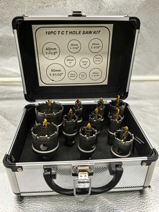 Set coroane de gaurit titan 10 piese 219 lei