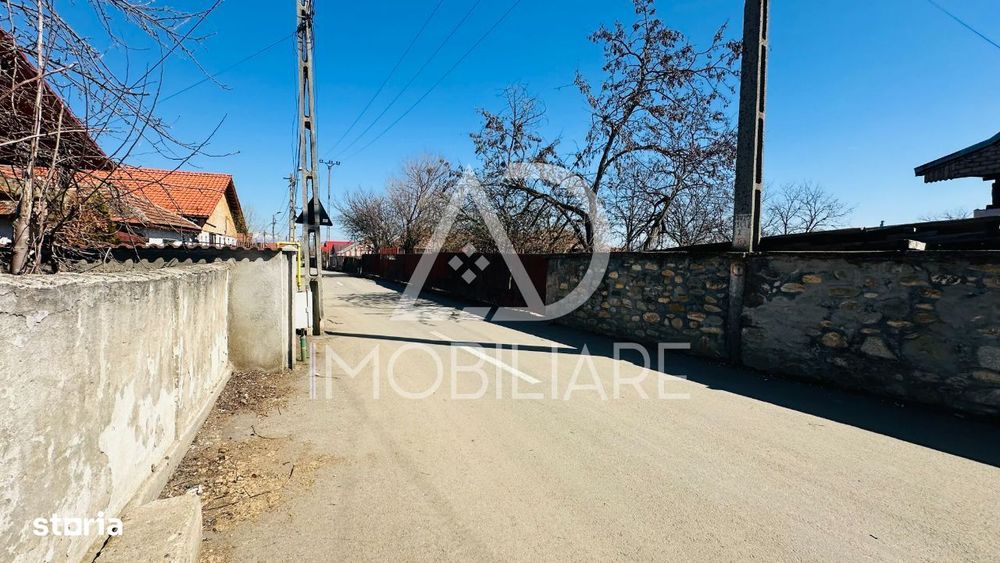 Teren intravilan + casă,strada Făgăraș,Zonă excelentă, aproape de Mall
