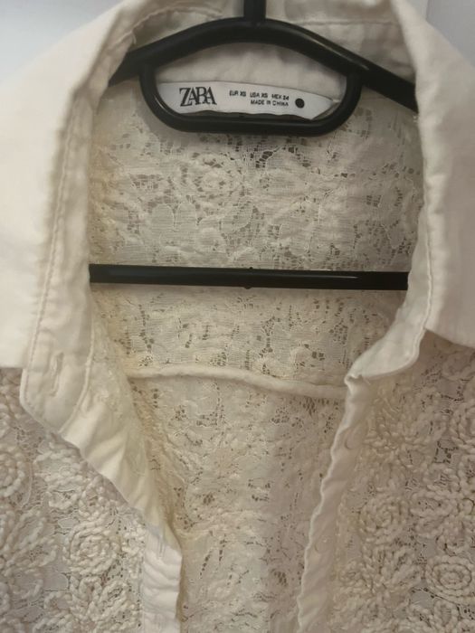 Bluza zara xs purtata 2 ori, fina si eleganta