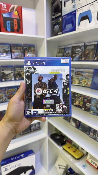 EA Sports UFC 4 / ЮФС 4 для PS4 / PS5 диск отличный