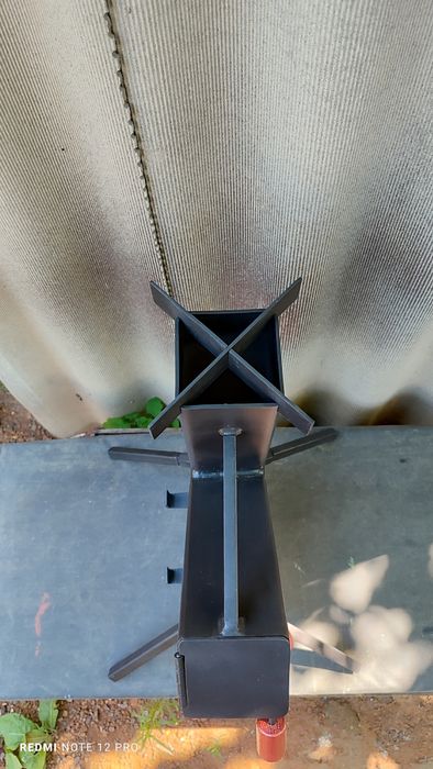 Мобильная печь-ракета