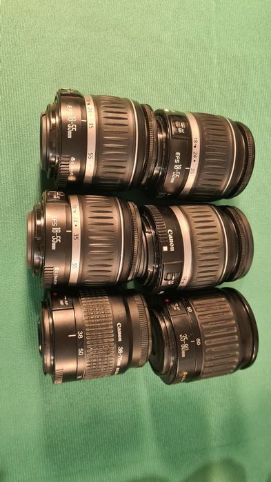 Lot 22 Canon DSLR si obiective