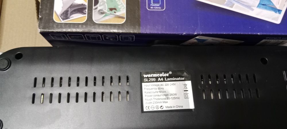 Ламинатор А4 и резак для бумаги