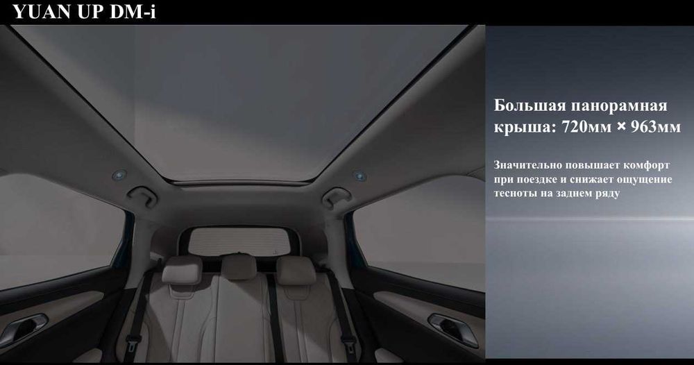 BYD YUAN UP DM-I от оффициального диллера BYD ROHAT